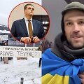 Protestas, Remigijus Žemaitaitis, Justinas Rudžianskas-Liežuvis