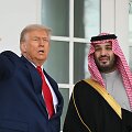 Donaldas Trumpas ir Mohammedas bin Salmanas / ANDREW CABALLERO-REYNOLDS / AFP