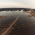 Potvynis pamaryje 2015 m. sausio 15 d. 