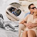 Eugenijus Chrebtovas su mylimąja Žaneta