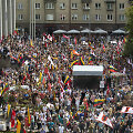 Protestas prie&scaron; Galimybių pasą