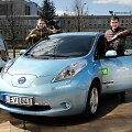 Trečiųjų elektromobilių lenktynių dalyviai