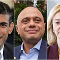 Rishi Sunakas, Sajidas Javidas, Liz Truss
