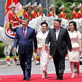 Xi Jinpingas, Kim Jong Unas