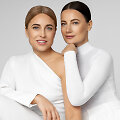 Olesia Žuravliova ir Agnė Kuzmickaitė