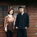 Ra&scaron;ytoja Yu Pei-yun ir dailininkas Zhou Jian-xin