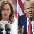 Kamala Harris ir Donaldas Trumpas