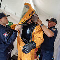 NATO vir&scaron;ūnių susitikimą Vilniuje metu jungtinė pareigūnų CBRN komanda pasiruo&scaron;usi veikti cheminio, biologinio ir radiologinio incidento metu 