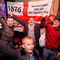 Naktinės Anglijos futbolo fanų linksmybės Vilniuje