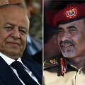 Jemeno prezidentas Abd Rabbu Mansouras Hadi  ir gynybos ministras Mahmud al Subaihi