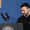 JAV prezidentas Joe Bidenas ir Ukrainos vadovas Volodymyras Zelenskis