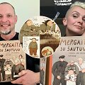 Knygos &bdquo;Mergaitė su &scaron;autuvu&ldquo; kūrėjai
