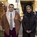 Rimantą Ganusauską vaidinantis Martynas Nedzinskas ir filmo prodiuserė Emilija SluskonytėAudriaus-Solomino-nuotr