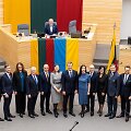 Gintauto Palucko vadovaujamas Ministrų kabinetas / BNS nuotr.