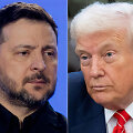 Volodymyras Zelenskis, Donaldas Trumpas / AFP