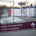 Covid-19 patikros punktas Vilniaus oro uoste