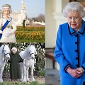 Elizabeth II ir pagal jos portretą sukurta barbė