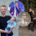 Mihailas Novikovas su žmona Avigėja ir sūnumi, Viktoras Prapras