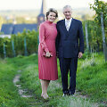 Belgijos karalius Philippe'as ir karalienė Mathilde