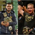 Chabibas Nurmagomedovas ir Justinas Gaethje
