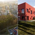 Mi&scaron;kelis &scaron;iaurinėje Pilaitės dalyje ir darželio Vilniaus Priegliaus g. projekto vizualizacija