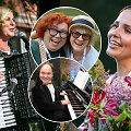 Festivalio &bdquo;Purpurinis vakaras&ldquo; dalyviai