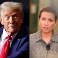 Donaldas Trumpas ir Mette Frederiksen