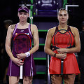 Jelena Rybakina ir Aryna Sabalenka