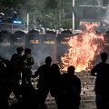 Masiniai protestai Indonezijoje: žmonės protestuoja prie&scaron; papildomas tūkstantines i&scaron;mokas parlamentarams