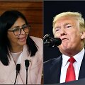 Delcy Rodriguez, Donaldas Trumpas