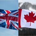 Didžiosios Britanijos, Kanados vėliavos