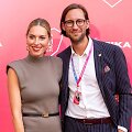 Valdas Petreikis su žmona Simona