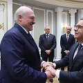 Aliaksandras Luka&scaron;enka ir Rene Faselis