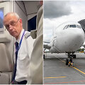 Lėktuve sulaikytas pedofilija įtariamas pilotas