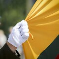 Valstybės vėliavos pakėlimo ceremonija Nepriklausomybės aik&scaron;tėje, Vilniuje