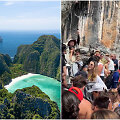 Maya įlanka, Koh Phi Phi, Tailandas