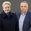 Dalia Grybauskaitė ir Eligijus Masiulis
