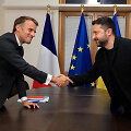 Emmanuelis Macronas / LUDOVIC MARIN / AFP