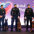 Policijos saugumo priemonių &bdquo;Eurovizijai&ldquo; pristatymas Vienoje / Lisa Leutner / REUTERS