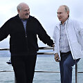 Aliaksandras Luka&scaron;enka ir Vladimiras Putinas