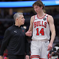&bdquo;Bulls&ldquo; vyr. treneris Billy Donovanas ir Matas Buzelis