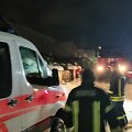 Sniege strigęs greitosios pagalbos automobilis