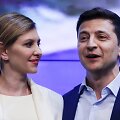Volodymyras Zelenskis ir Olena Zelenska