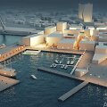Klaipėdoje pristatomi įdomiausi architektų darbai. Iliustracijoje &ndash; planuojami pokyčiai &bdquo;Memelio miesto&ldquo; teritorijoje