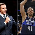 Steve'as Nashas ir Dirkas Nowitzki
