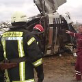 Avarija kelyje \"Via Baltica\" (Kęstučio Sakavičiaus nuotr.).
