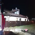 Klaipėdos rajone degė namo stogas.