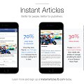 &bdquo;Facebook&ldquo; teigia, kad naudojant &bdquo;Instant Articles&ldquo; straipsnių skaitomumas i&scaron;auga