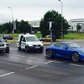 Sekmadienį Vilniuje į avariją pateko prabangus naujutėlis automobilis &bdquo;Porsche&ldquo;