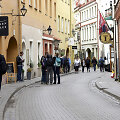 Turistai Vilniaus senamiestyje
